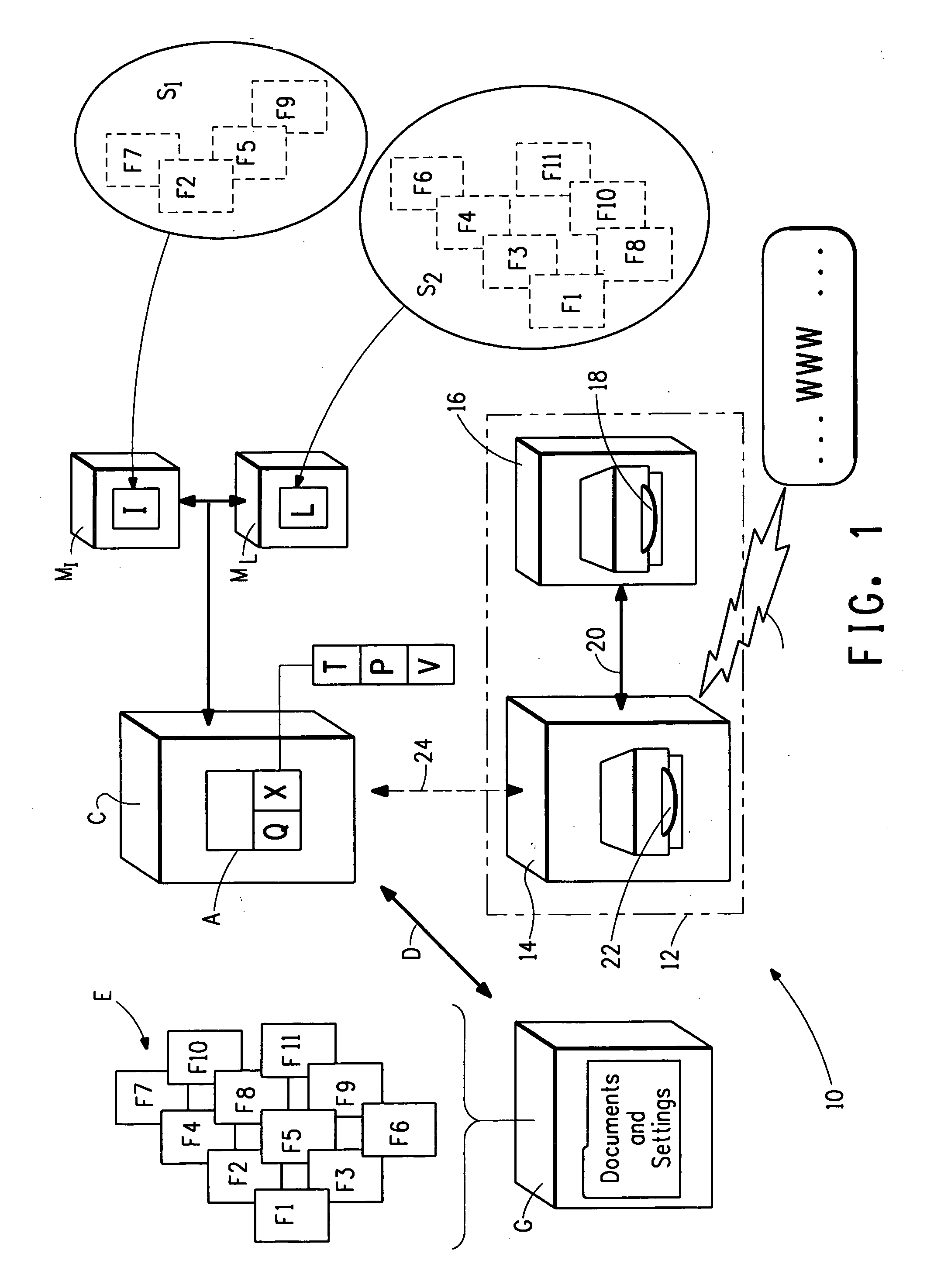 Data structure generated in accordance with a method for identifying electronic files using derivative attributes created from native file attributes