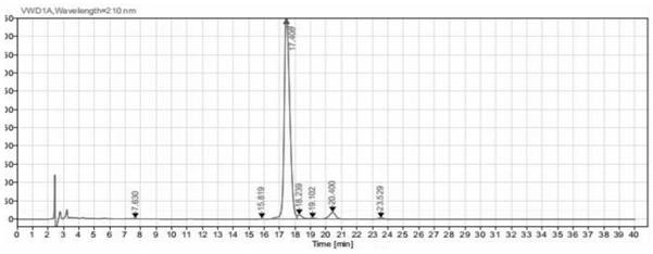 Preparation method of high-purity micafungin precursor FR901379