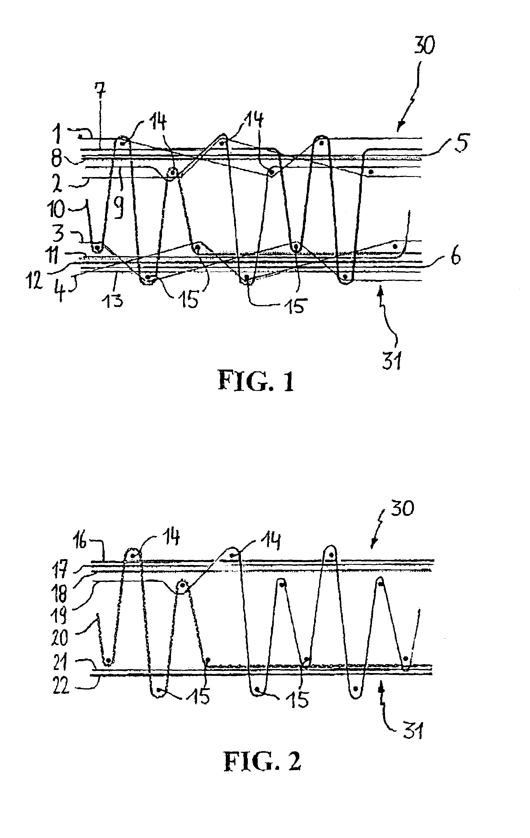 Equipment of a weaving machine, method for the modification of a weaving machine equipment, and weaving process making use of a weaving machine having such equipment