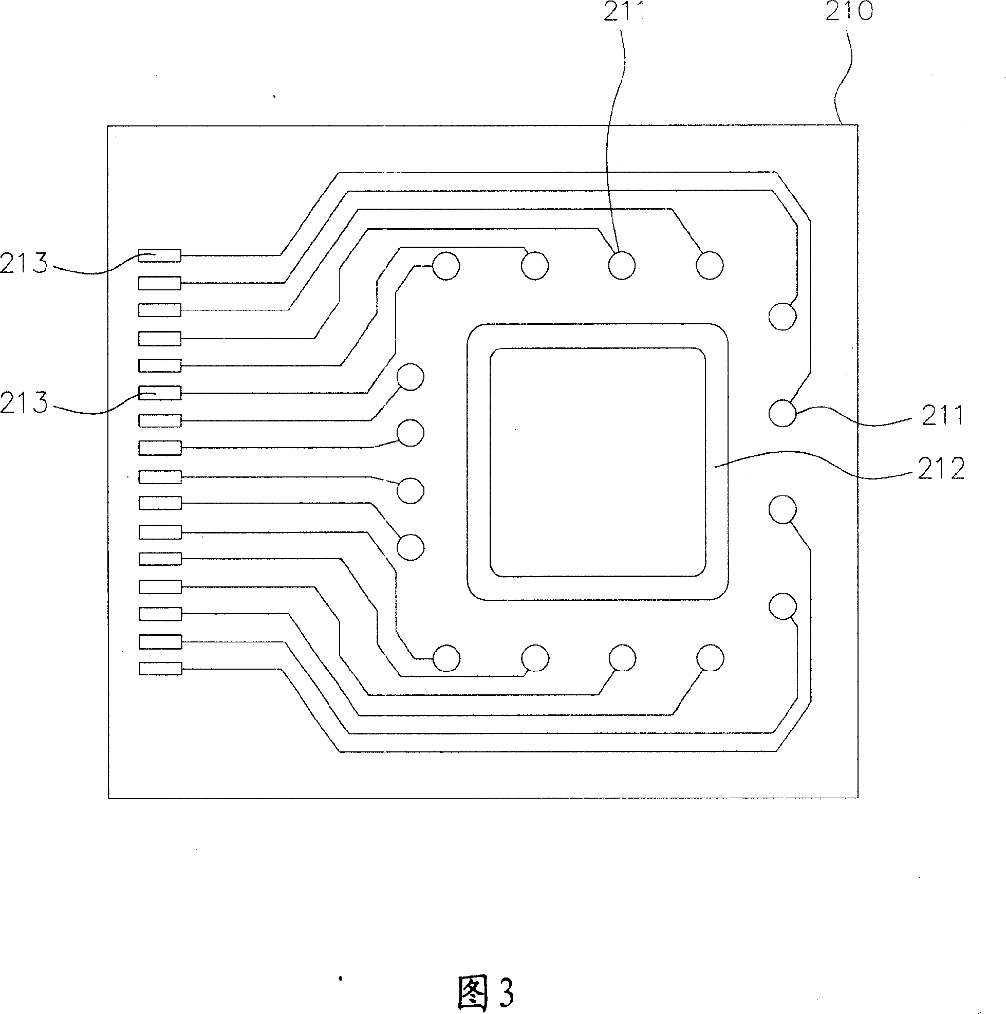 Glass crystal packaging structure for image sensory element