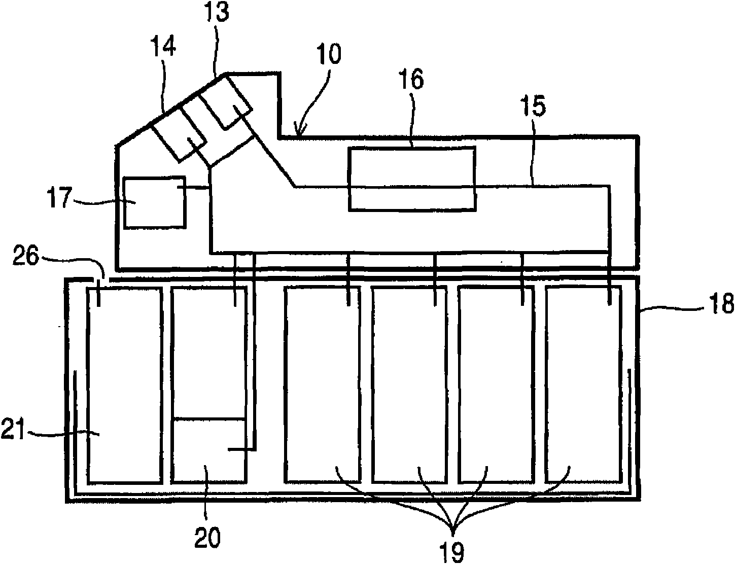 Window cash processor and mandatory cash deposit method