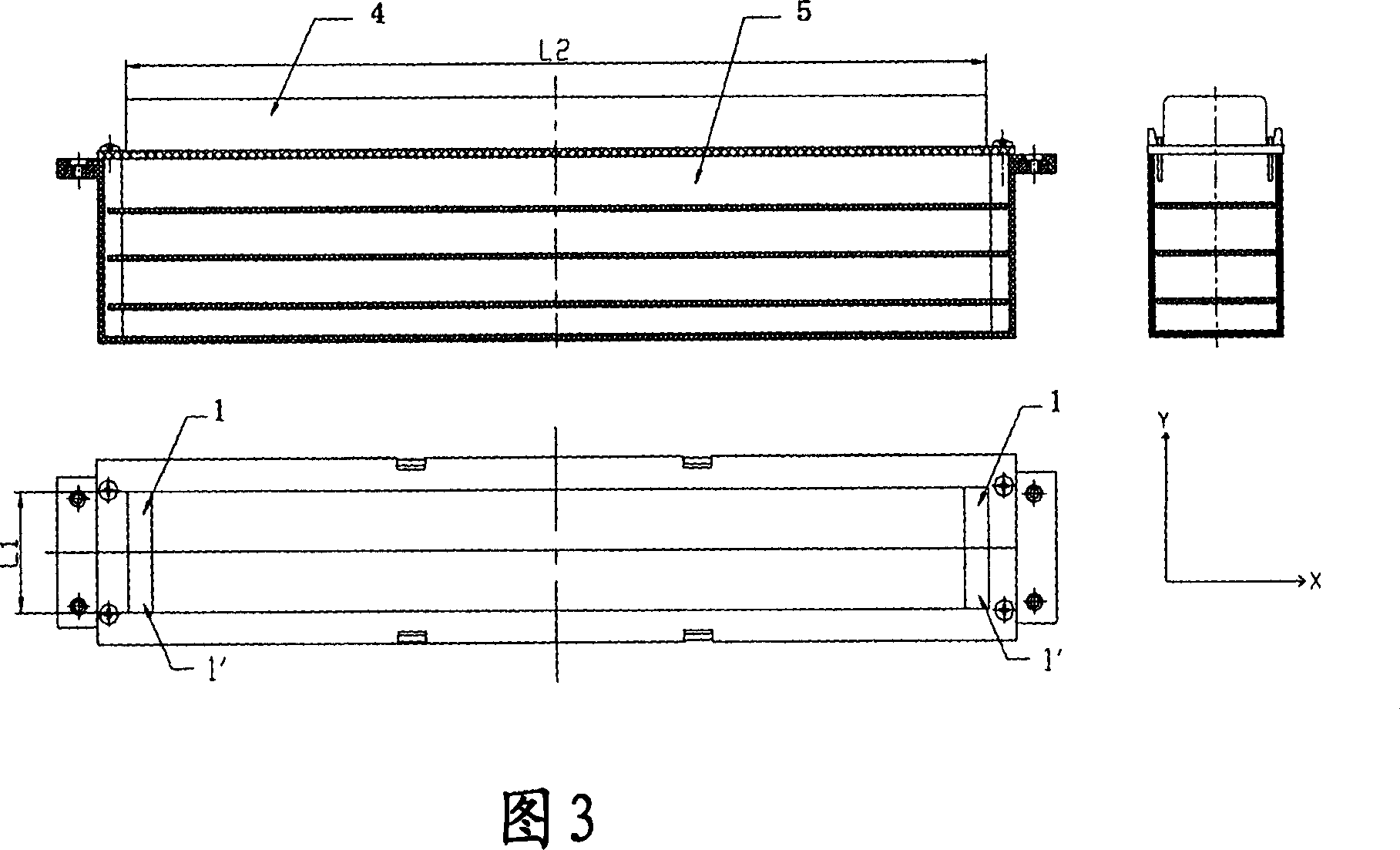Magnetic induction device, and finance bills detection system of using the device