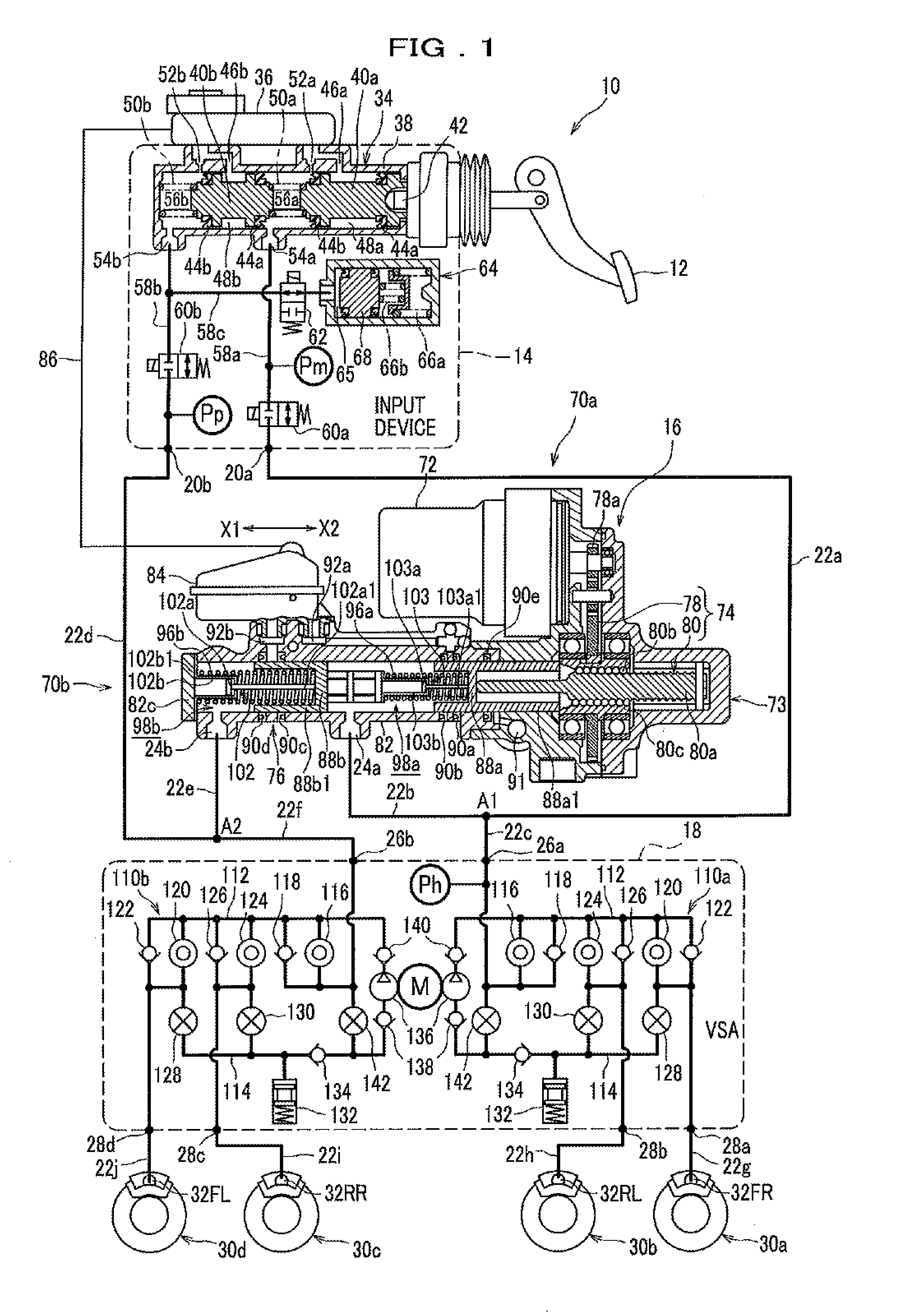 Vehicle braking system