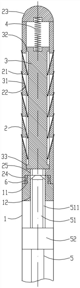 Prostate coagulated tissue digging tool for prostate digging operation