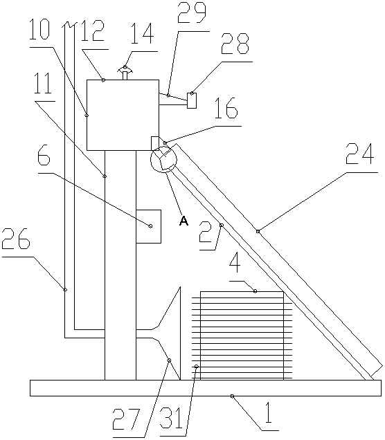 Liquid anti-icing and snow solar panel mechanism and anti-icing control method