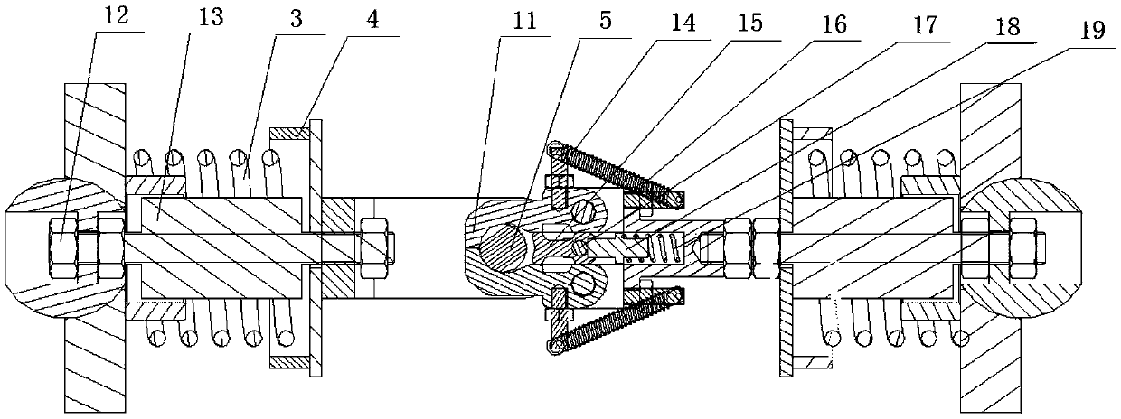A rail vehicle automatic coupling device