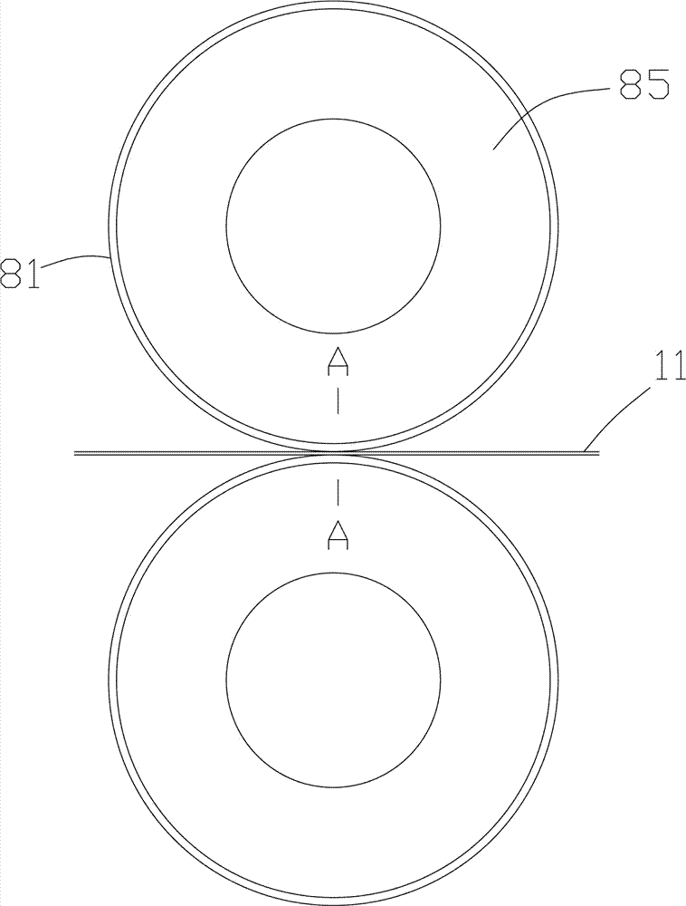 Antibacterial active carbon cloth as well as preparation device and method of antibacterial active carbon cloth