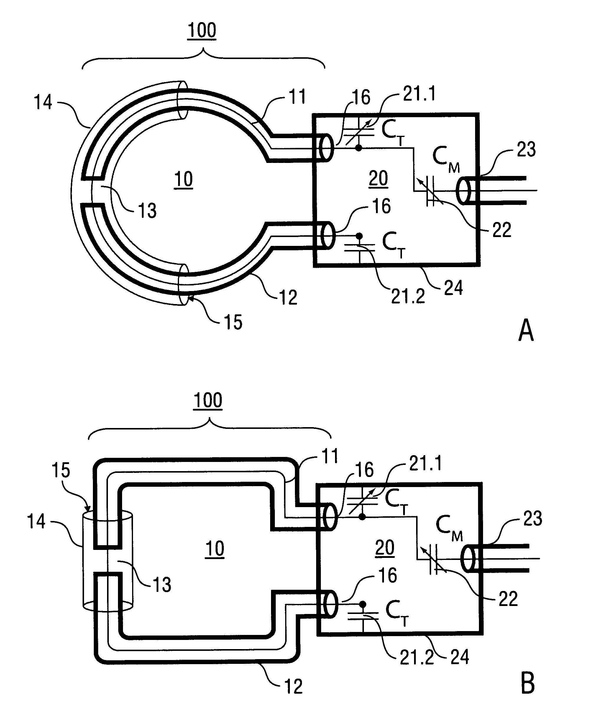 Antenna and antenna arrangement for magnetic resonance applications