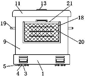 Logistics sorting box capable of being marked conveniently