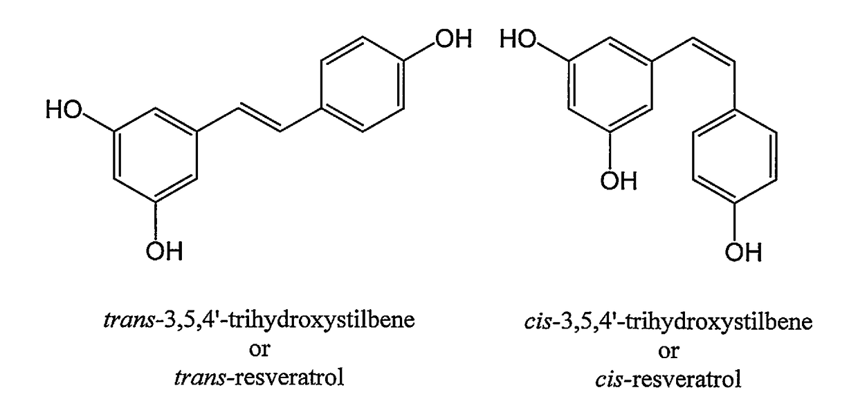 Roasted coffee with resveratrol