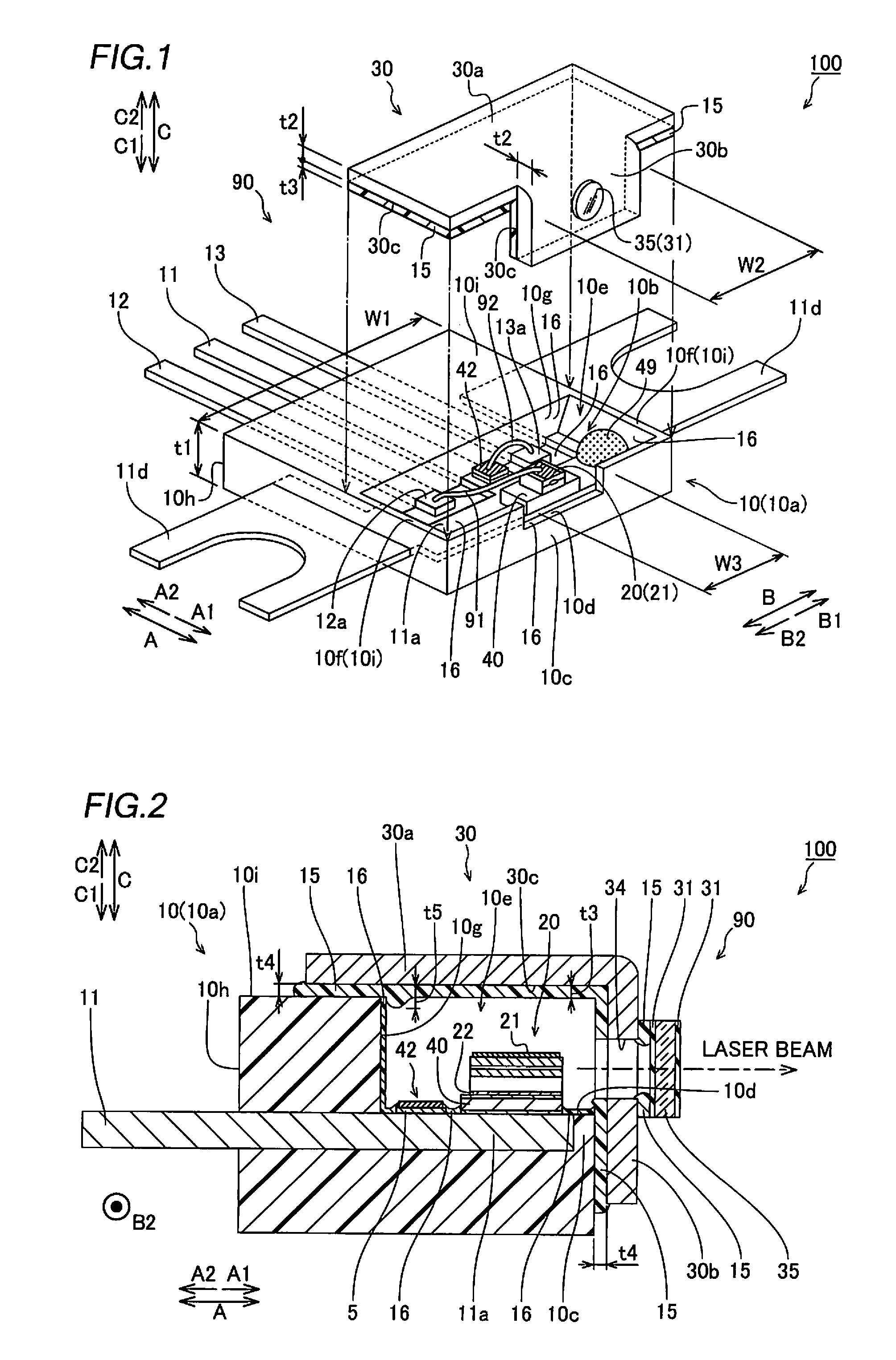 Semiconductor laser apparatus, method of manufacturing semiconductor laser apparatus and optical apparatus