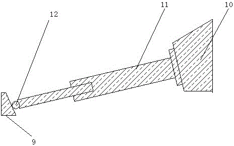 Construction method for repairing lateral displacement of retaining wall
