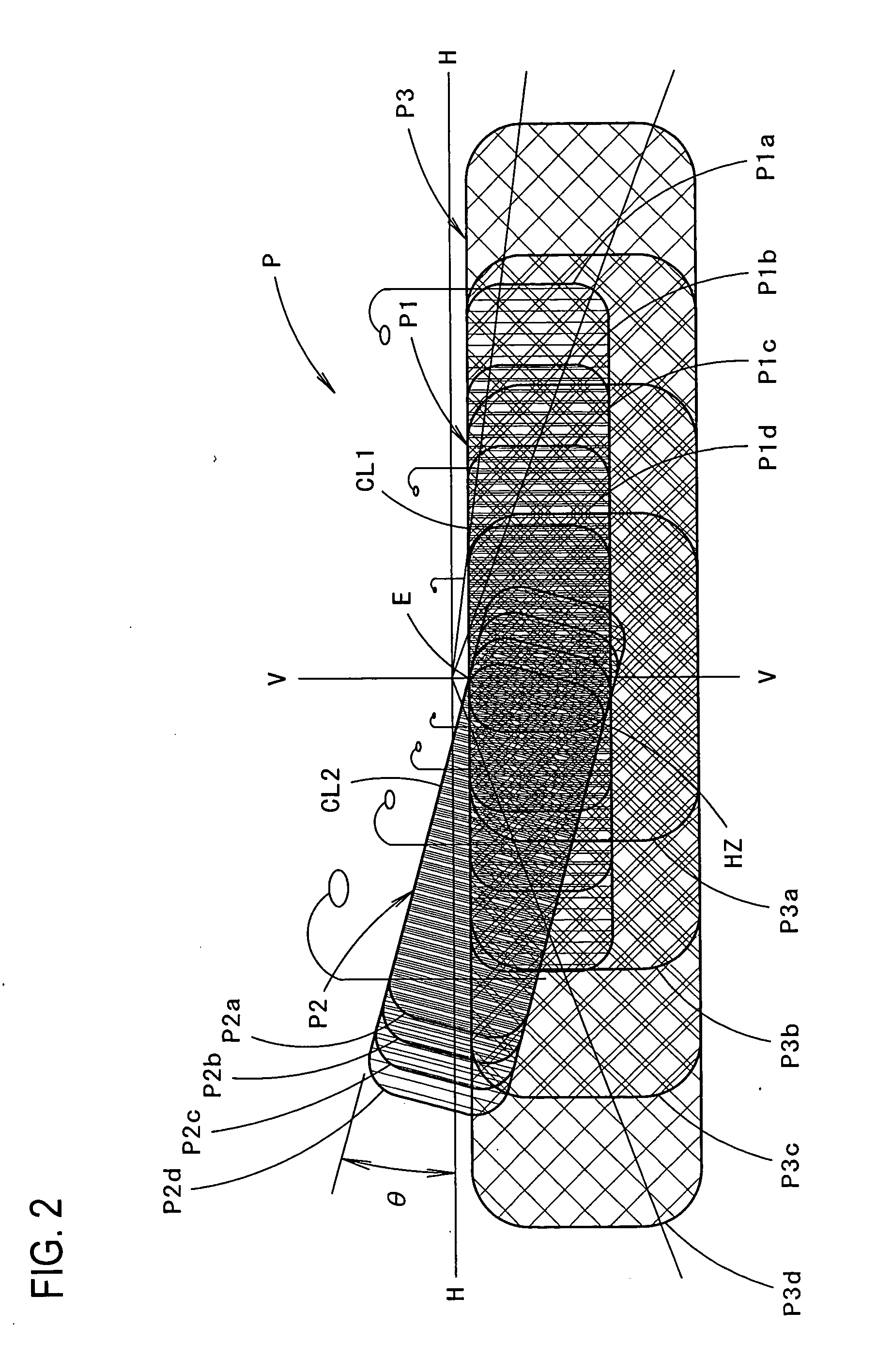 Lamp unit for forming a cut-off line and vehicular headlamp using the same