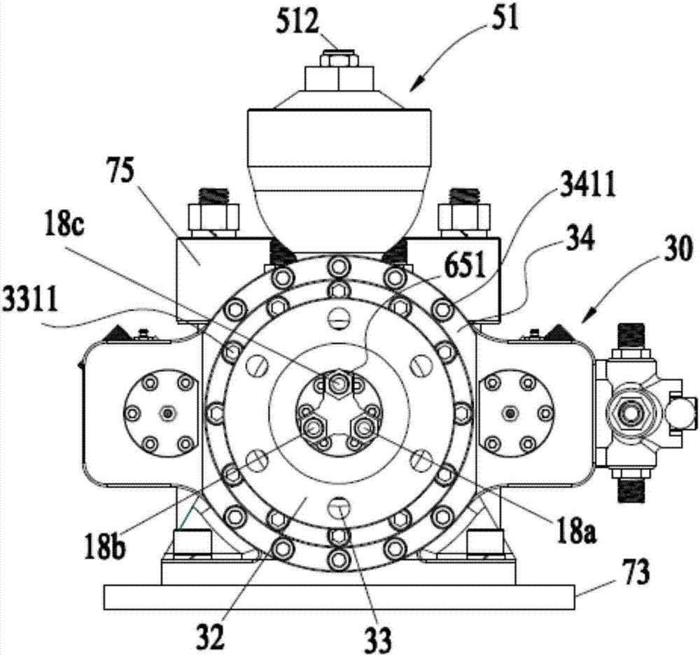 High pressure jet grouting power head