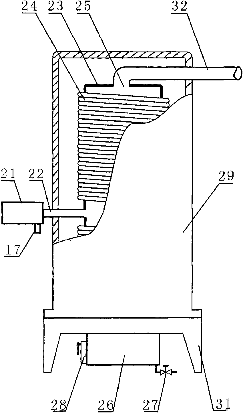 Ultrasonic atomization and vaporization seawater desalination desalting device and method