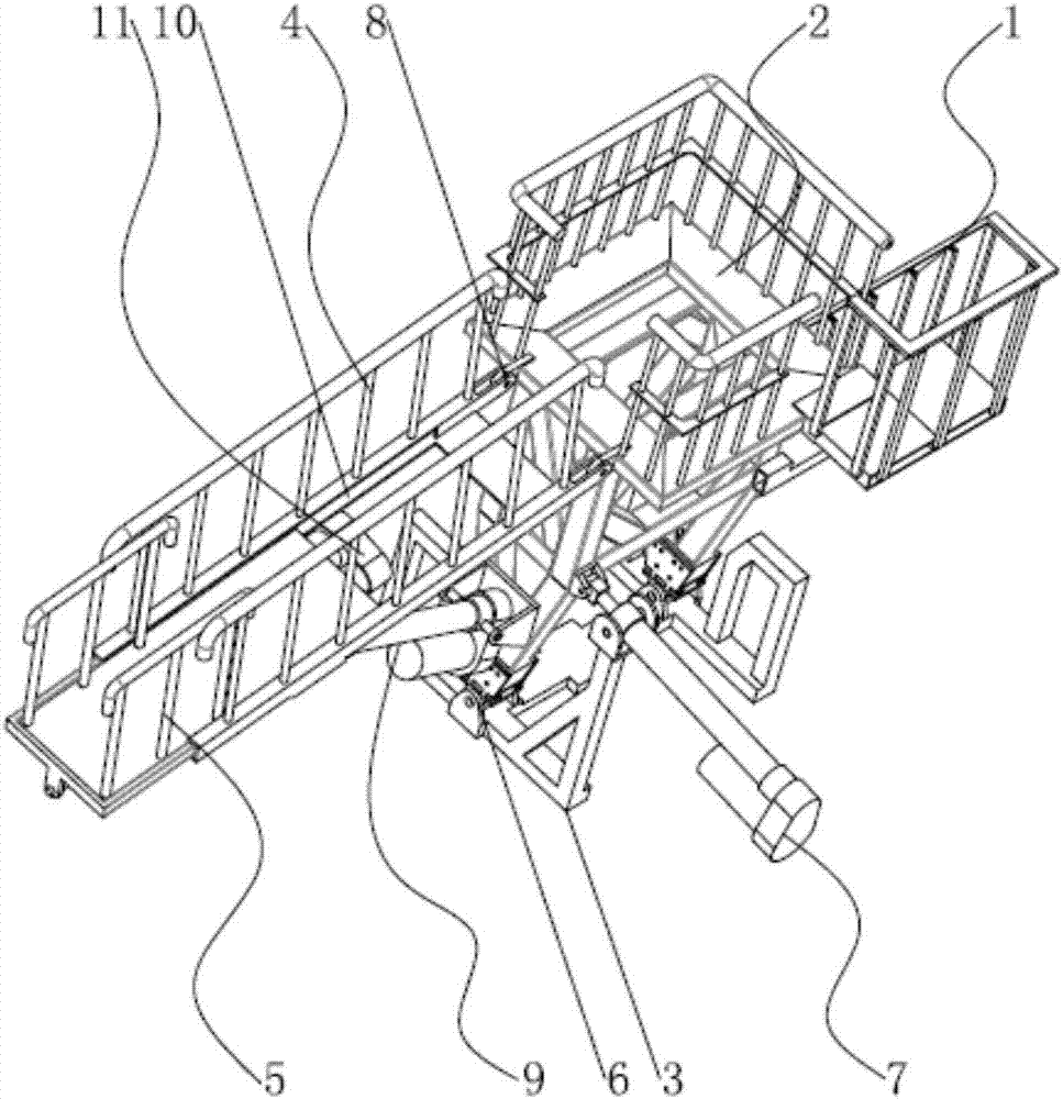 Electric sea wave active compensation embarkation system