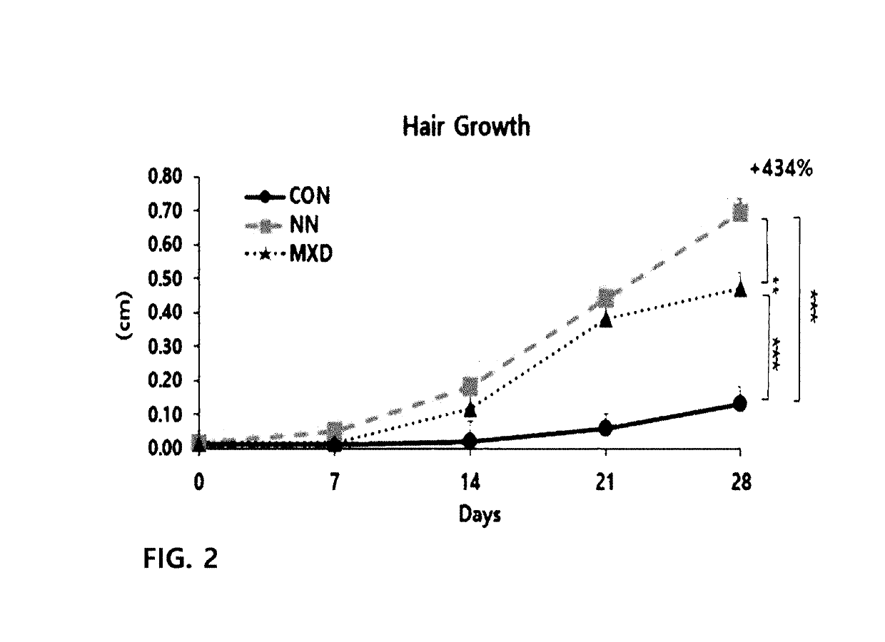 Composition Including Nonanal As Active Ingredient For Preventing Hair Loss Or Stimulating Hair Development