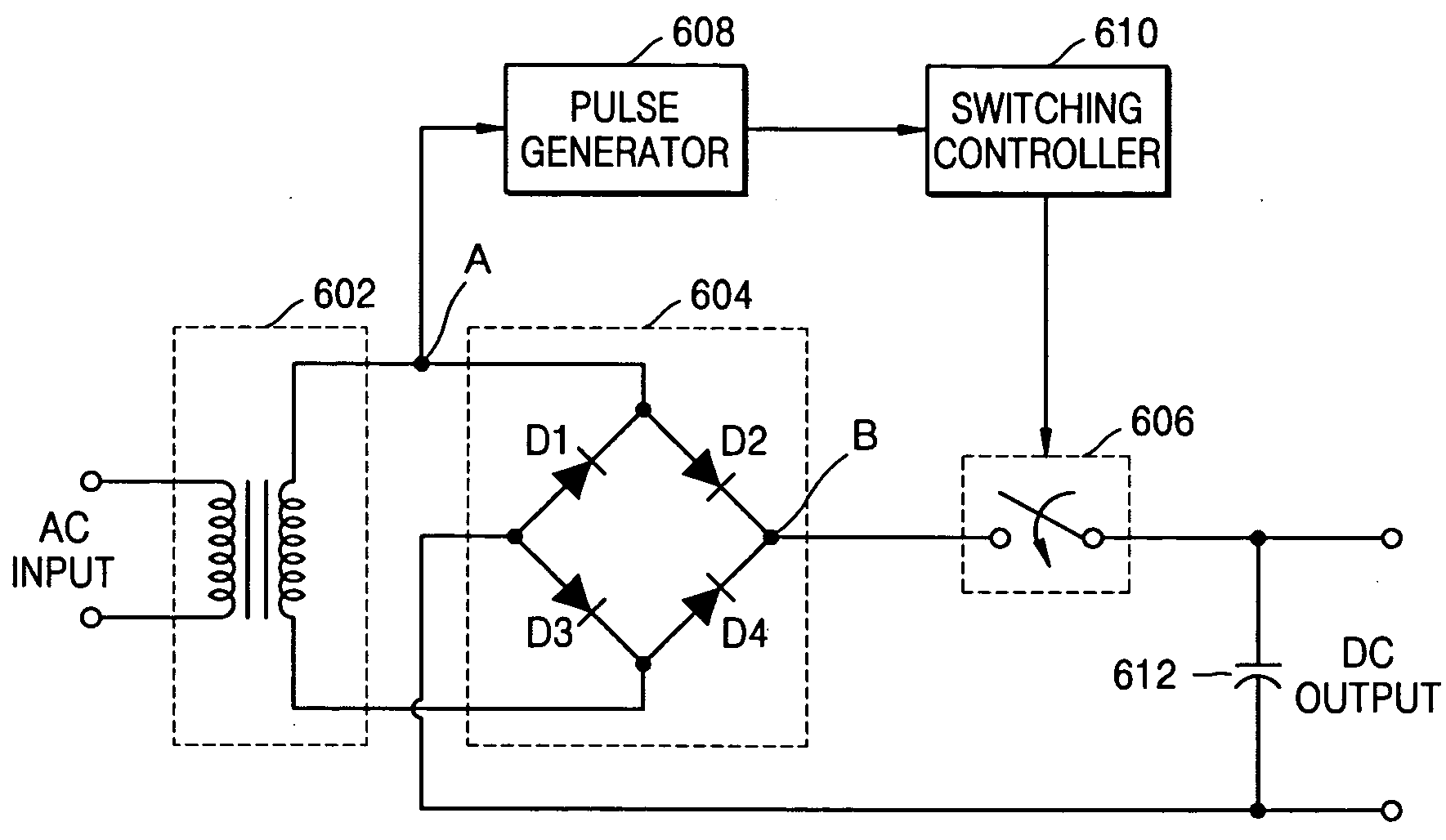 Power factor correction method and apparatus and power supply using the same