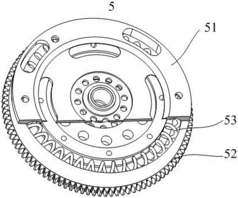 Three-shaft type clutch speed changing device