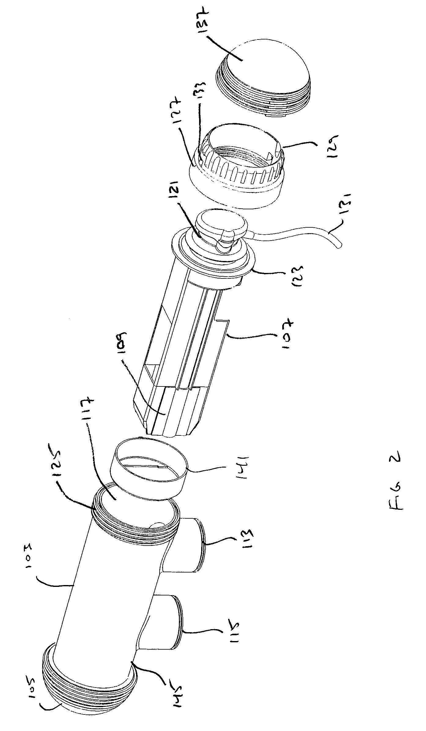 Replaceable chlorinator electrode assembly
