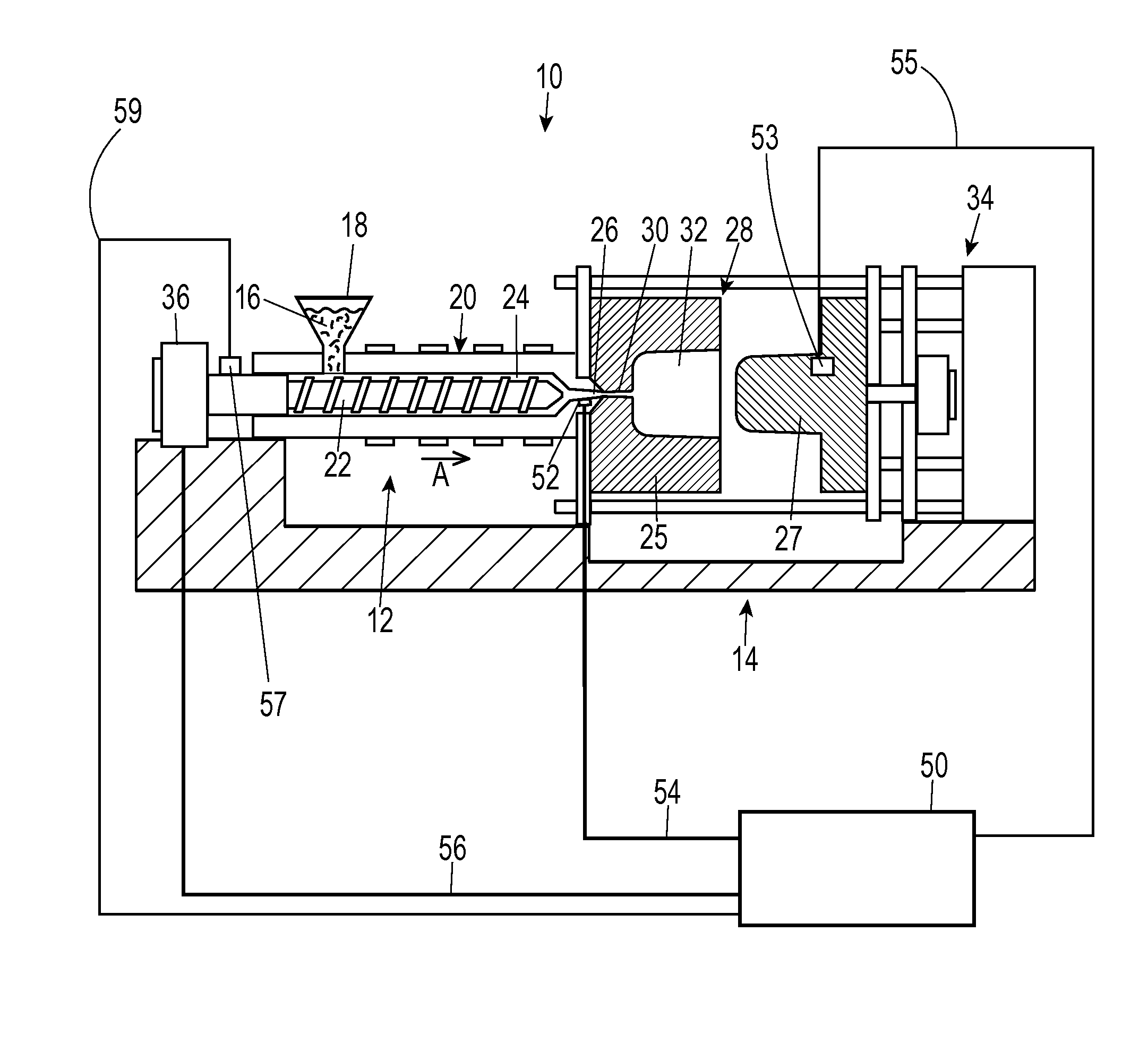 Injection Molding Machines and Methods for Accounting for Changes in Material Properties During Injection Molding Runs