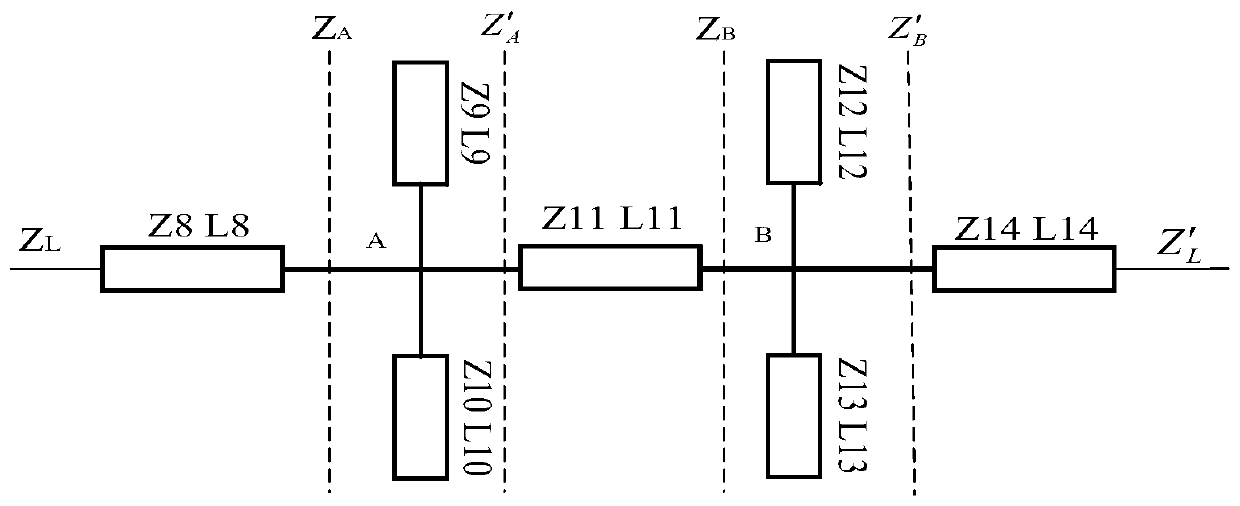 Broadband hybrid F/J type power amplifier and design method thereof