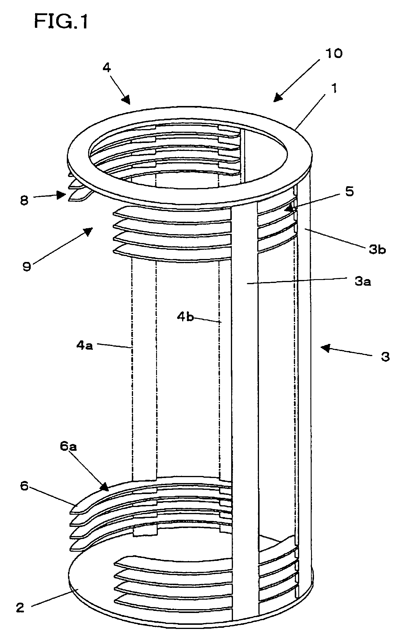 Vertical boat for heat treatment and method for producing the same