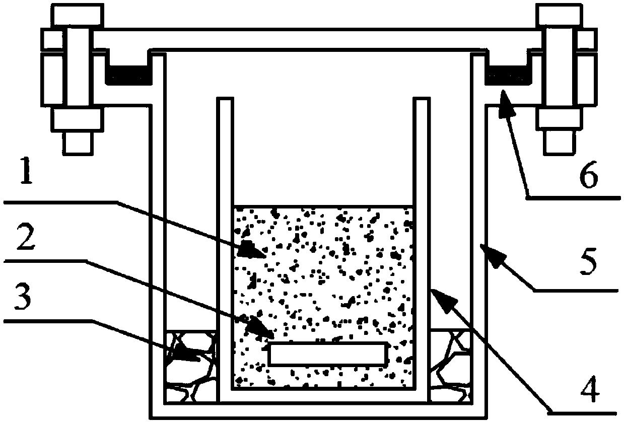 Method for preparing high-purity hafnium by calcium in-situ distillation-deoxidation