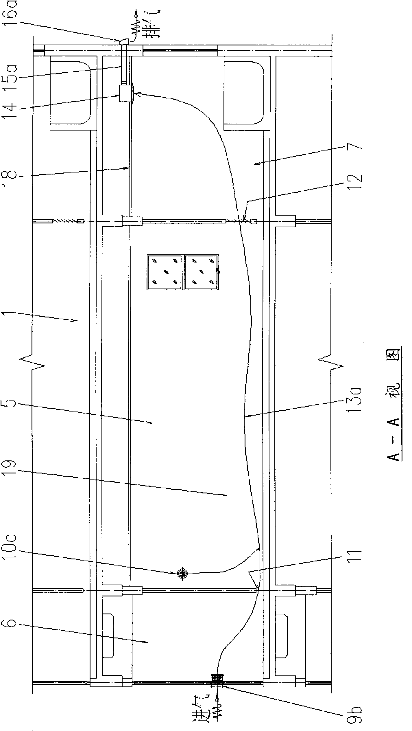 Ventilation system for civil buildings
