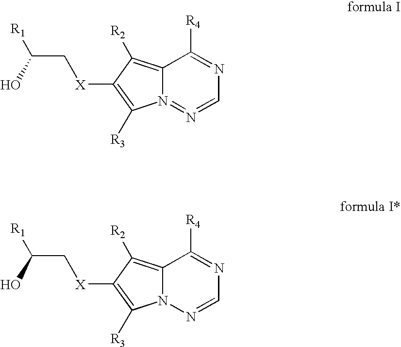 Stereoselective reduction process for the preparation of pyrrolotriazine compounds