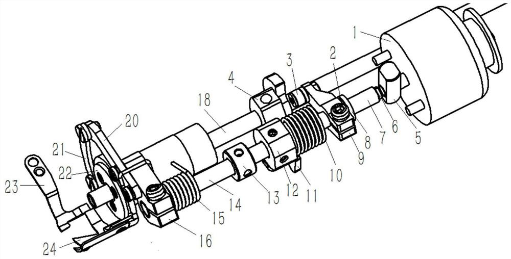 Thread trimming drive assembly, thread trimming mechanism and sewing machine