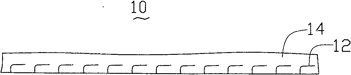 Carbon nano-tube composite material and preparation method thereof