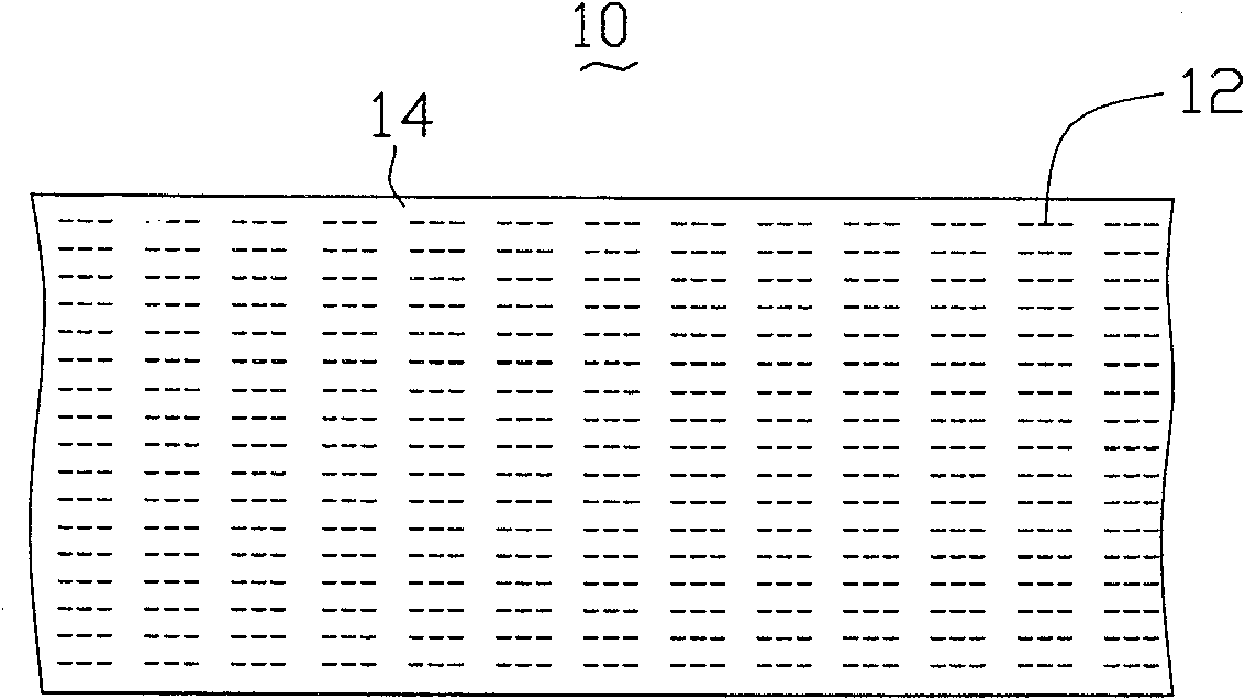 Carbon nano-tube composite material and preparation method thereof