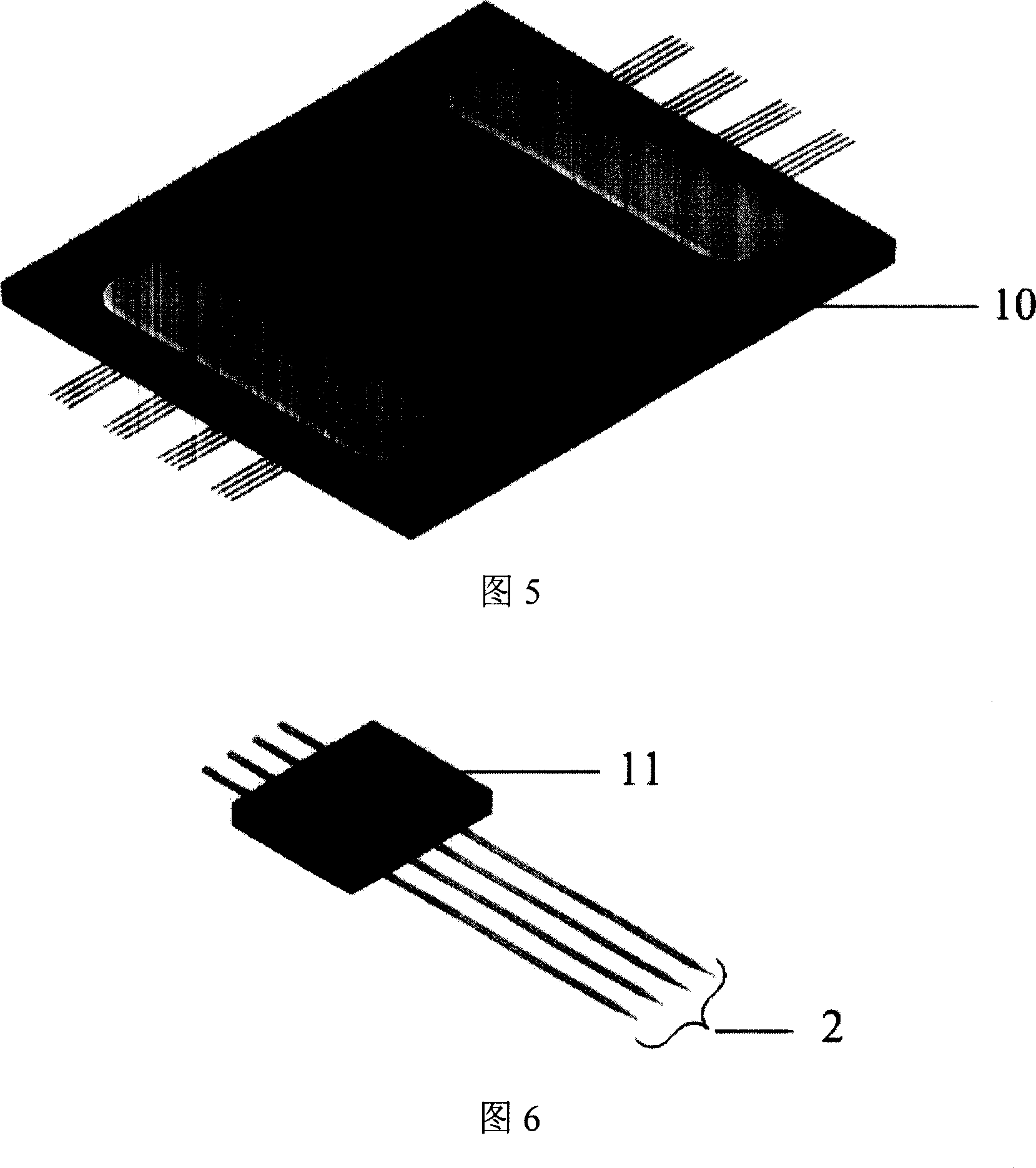 Processing method of three-dimensional implantable microelectrode array
