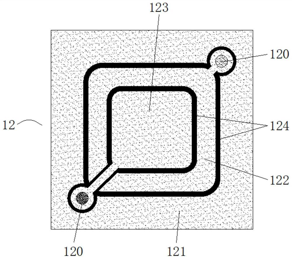 MEMS capacitive pressure sensor chip and manufacturing process thereof