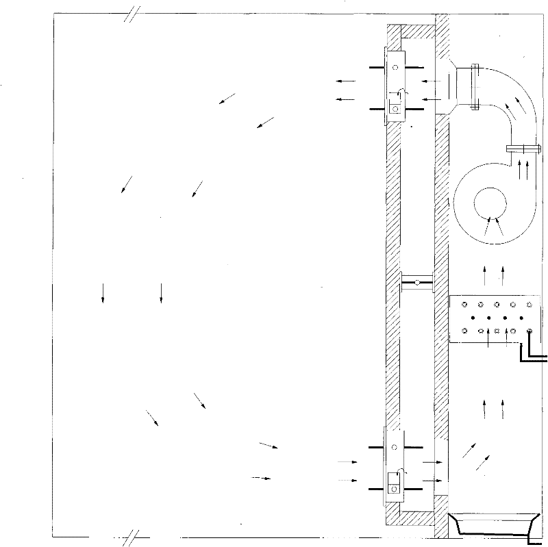 Method for defrosting based on by-pass circulating defrosting structure of refrigerator
