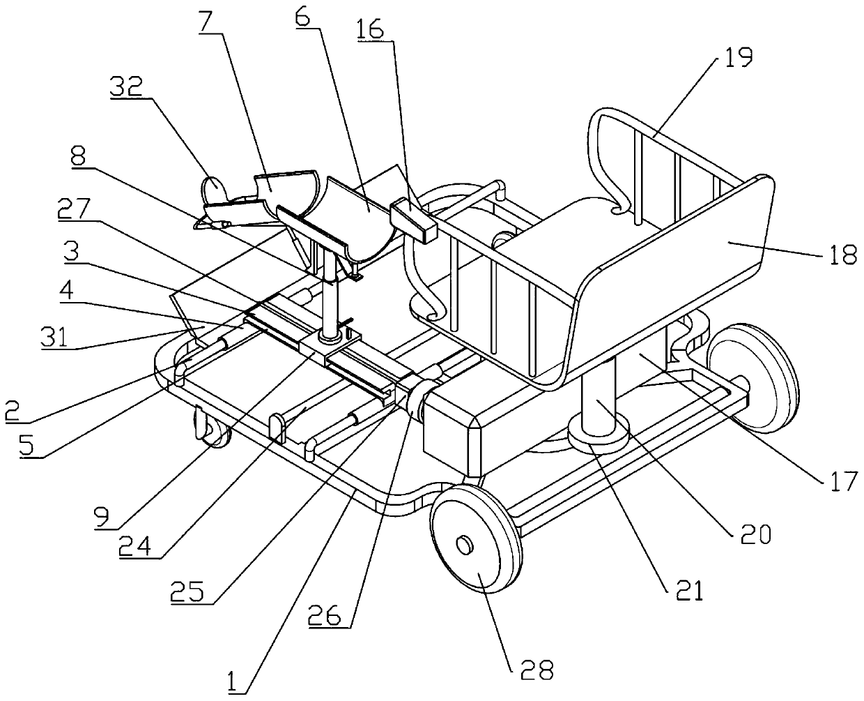 Auxiliary recovery instrument for fracture