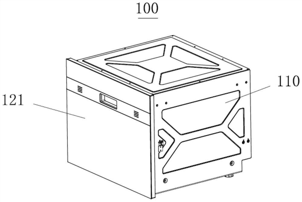 Drawer type dish-washing machine and multifunctional kitchen ware thereof