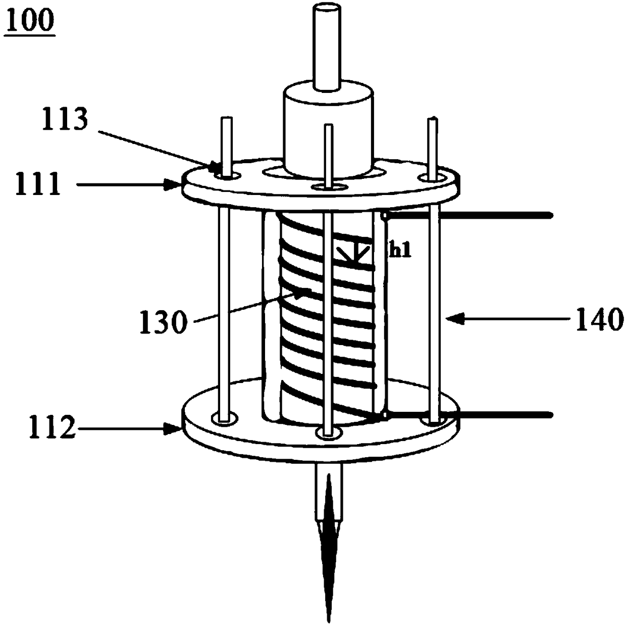 Plasma jet generating device