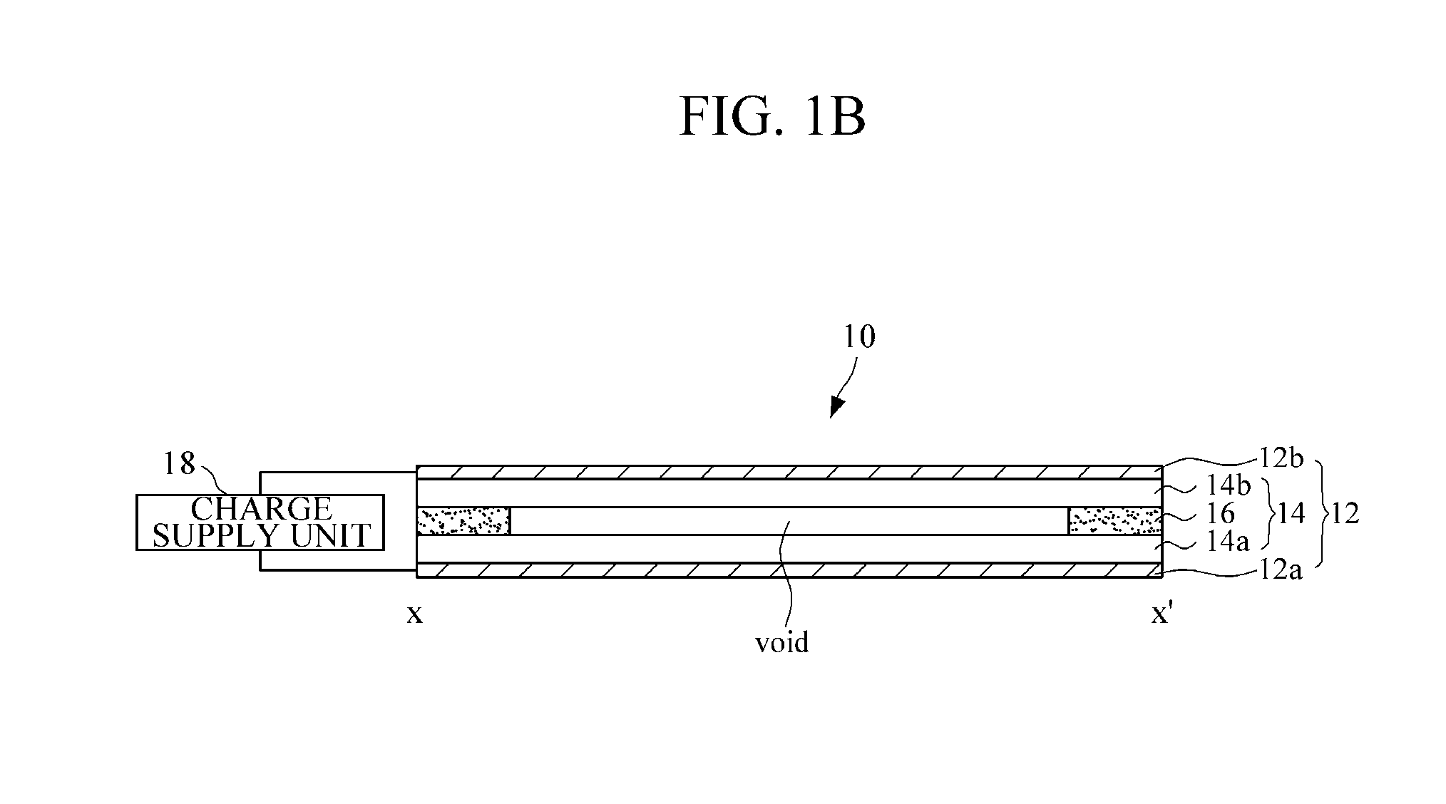 Film type apparatus for providing haptic feedback and touch screen including the same