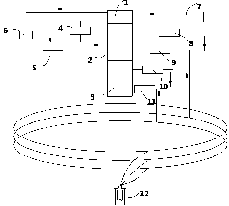 Bottle blowing structure and method