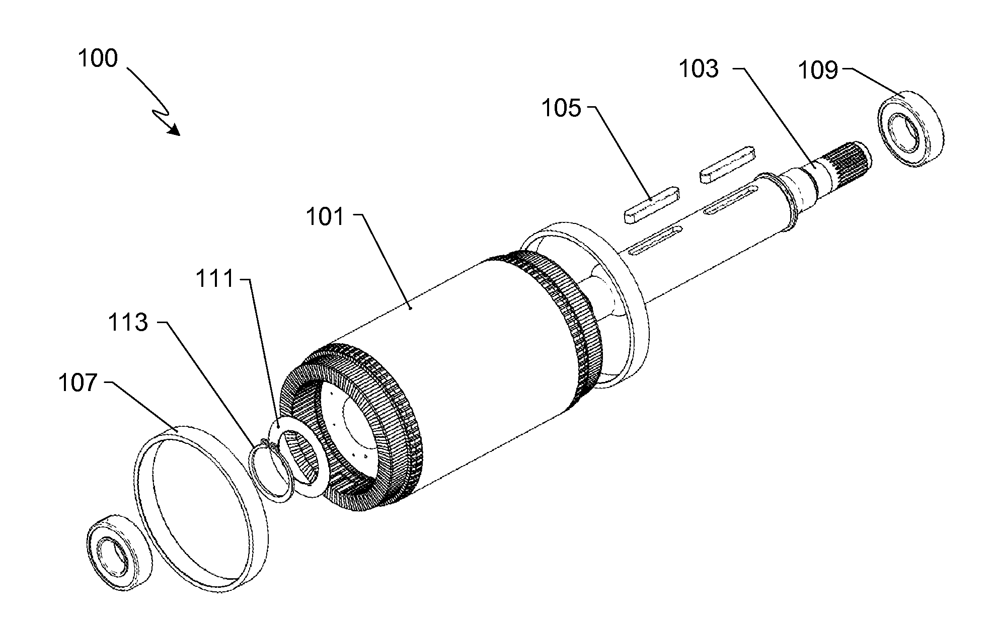 Rotor Design for an Electric Motor
