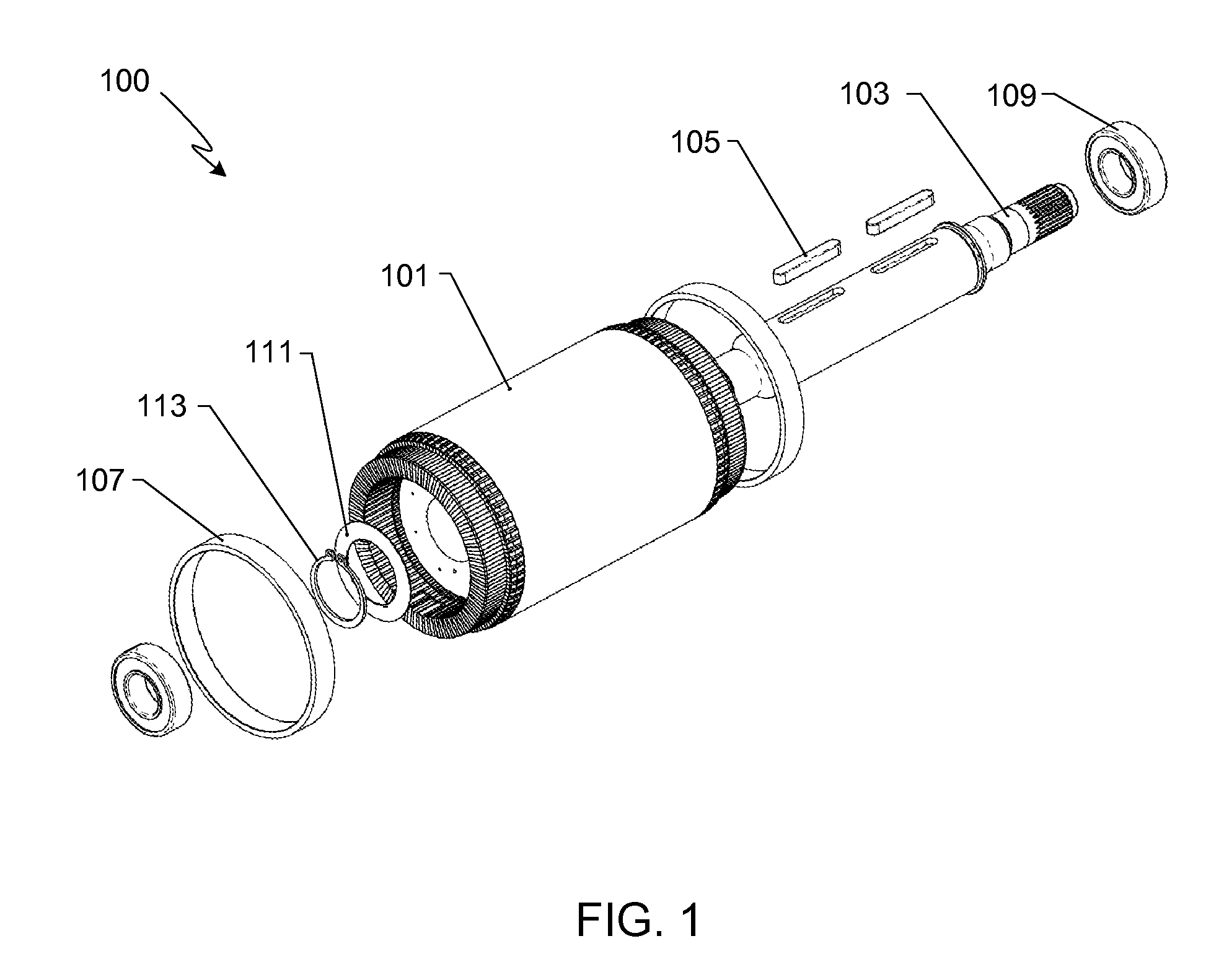 Rotor Design for an Electric Motor