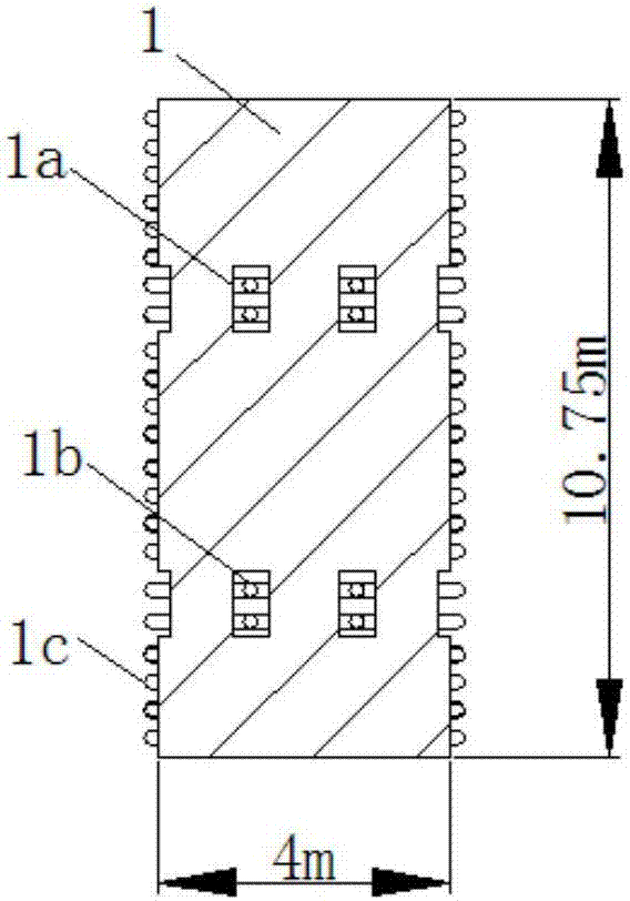 Prefabricated and assembled fish belly corrugated steel web body prestressed steel-concrete composite simply supported girder bridge and its construction method