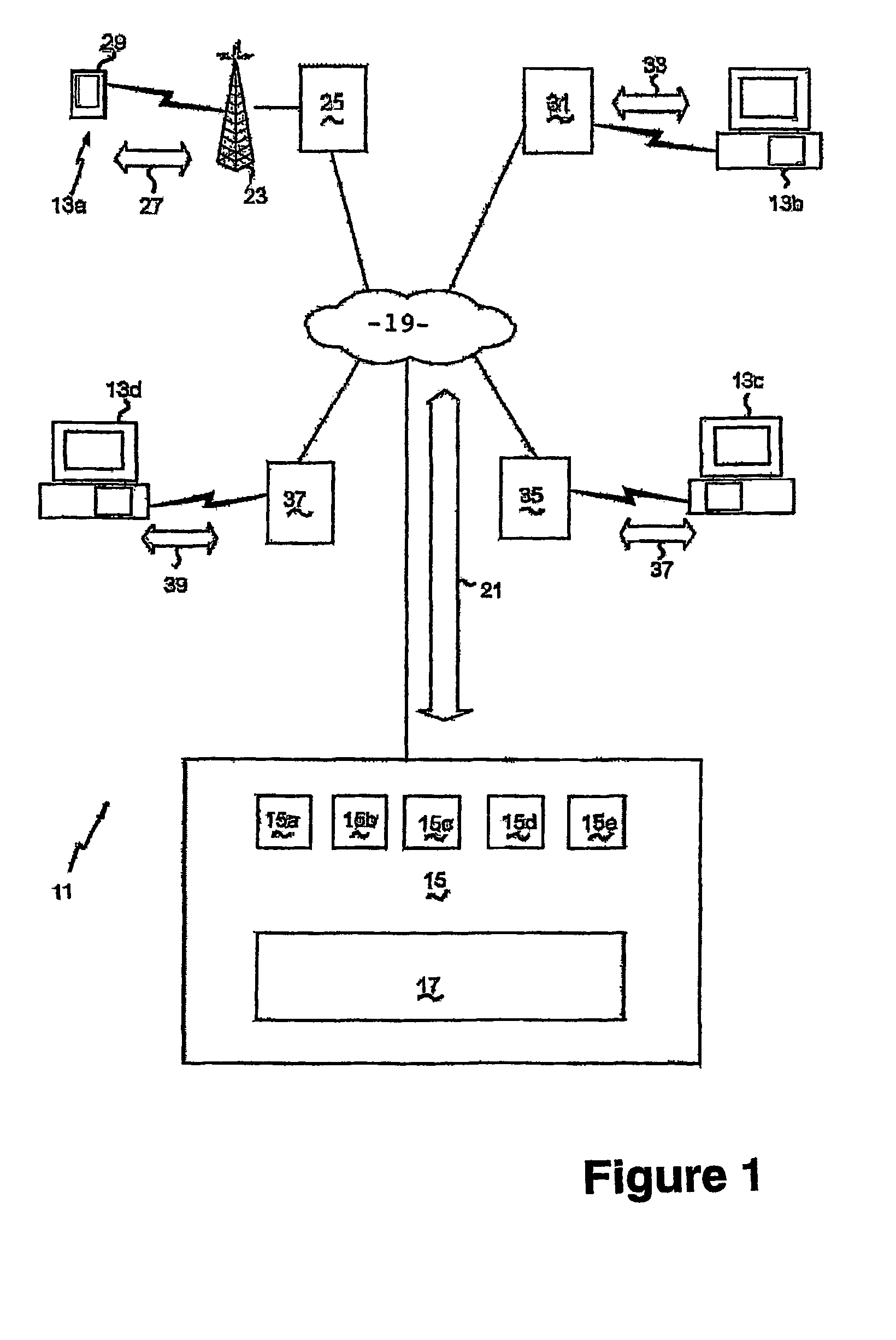 Messaging system involving wireless communications and methods therefor