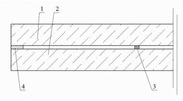 Vacuum glass laminated at high temperature and production method thereof
