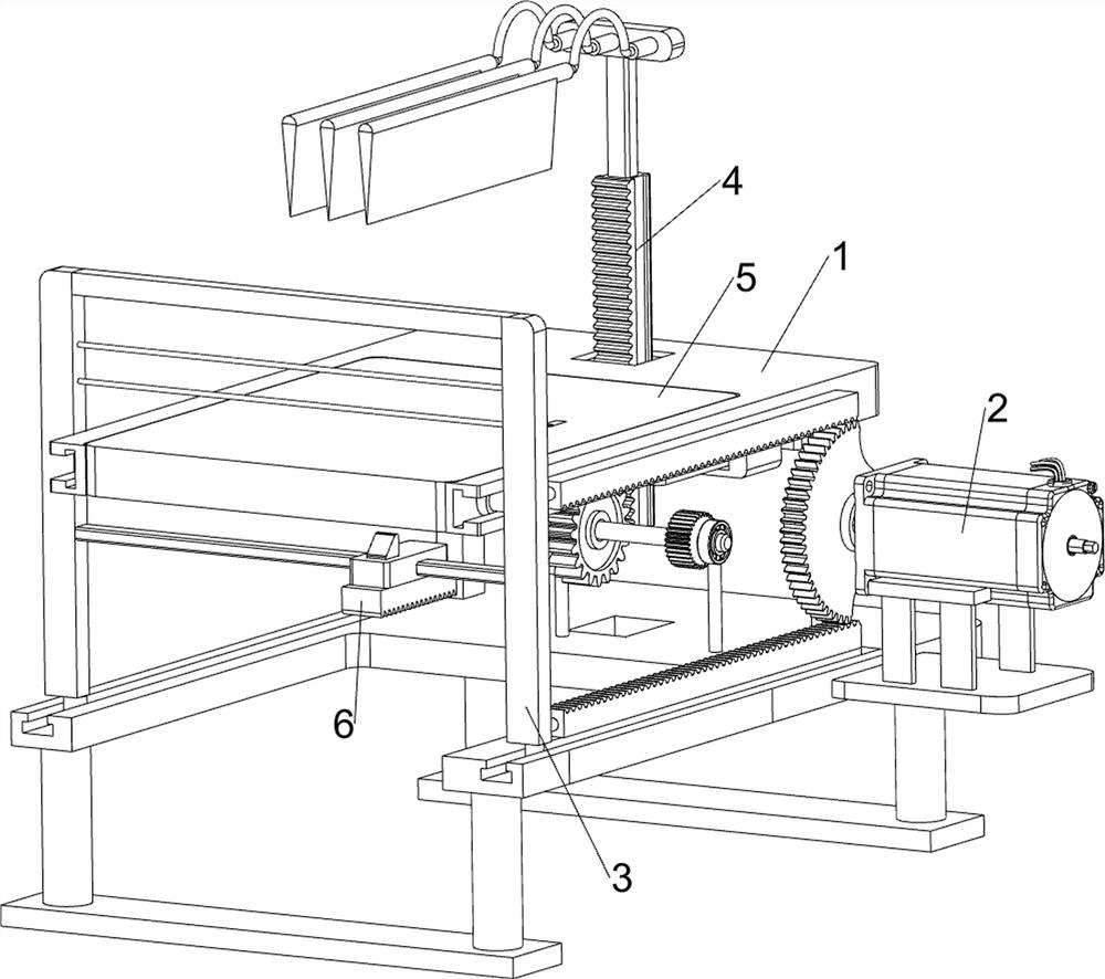 Automatic bean curd slitting device