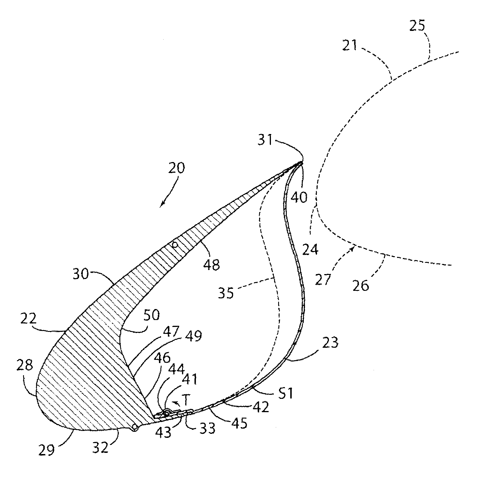 Autonomous slat-cove-filler device for reduction of aeroacoustic noise associated with aircraft systems