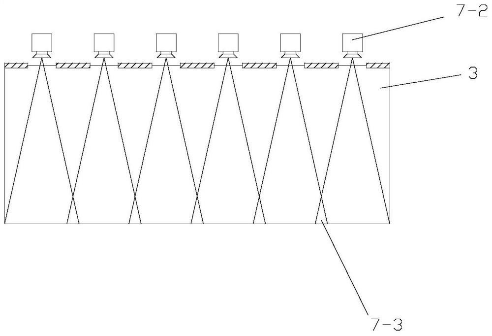 High-efficiency large-scale selective laser melting forming device