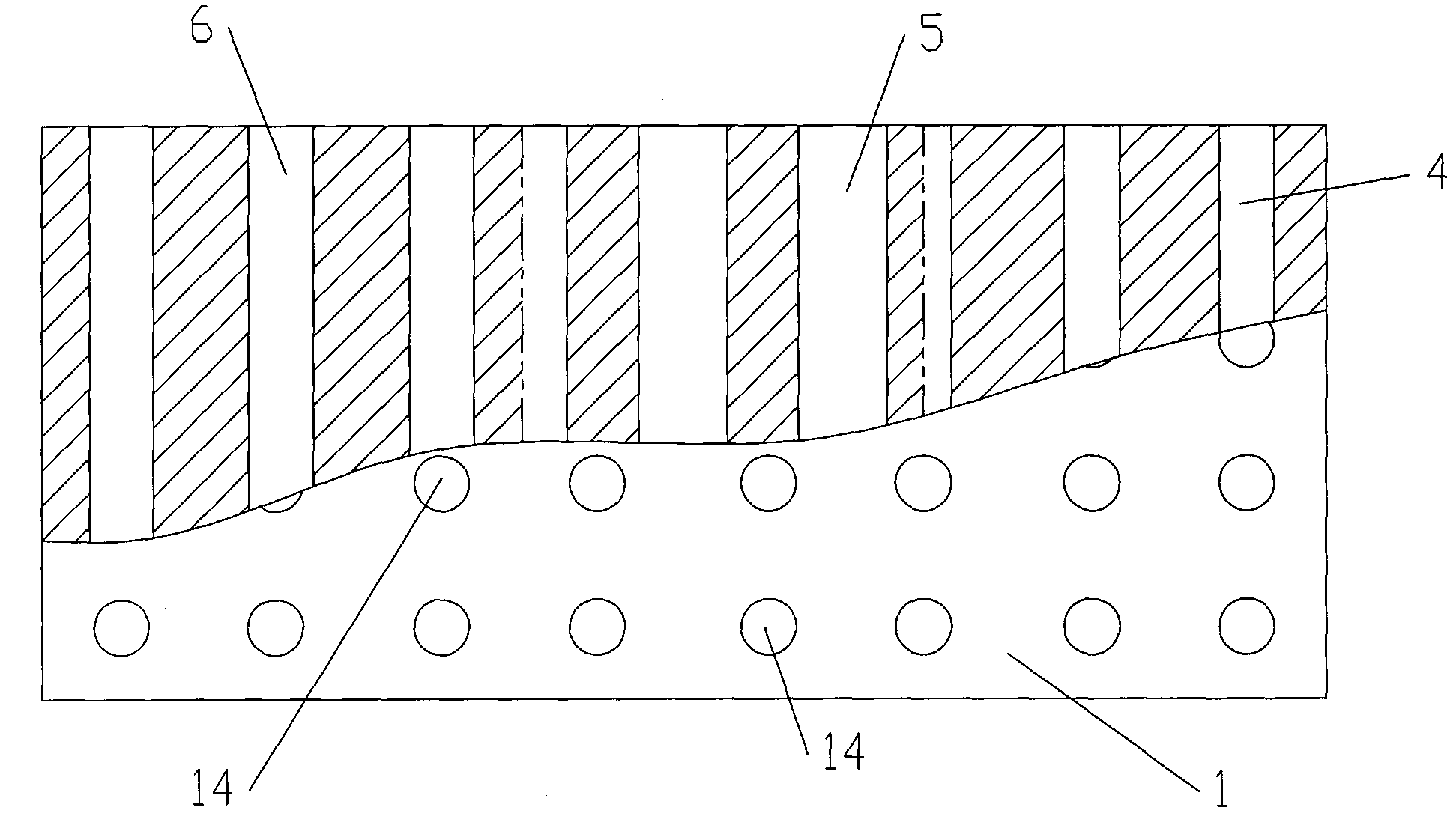 Spray evaporation cooling hot press, and single-sided compressed wooden plate and production method thereof